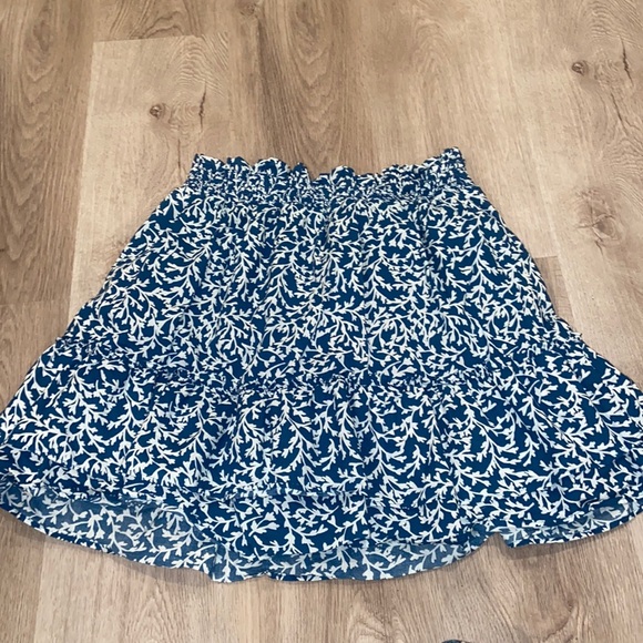 J. Crew Factory Dresses & Skirts - J Crew Factory Ruffled Smocked Skirt